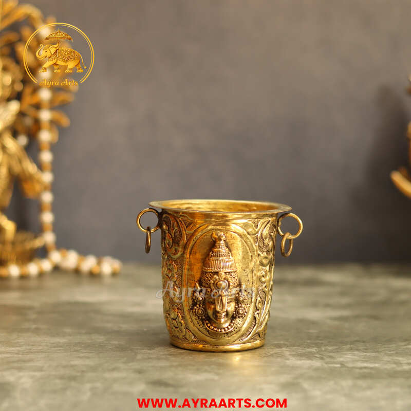 Brass Balaji Lota 3.5 Inch Height