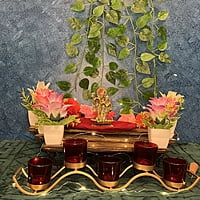 Radha Kishan Kamal Gold Colour Radha Kishan Kamal Gold Colour