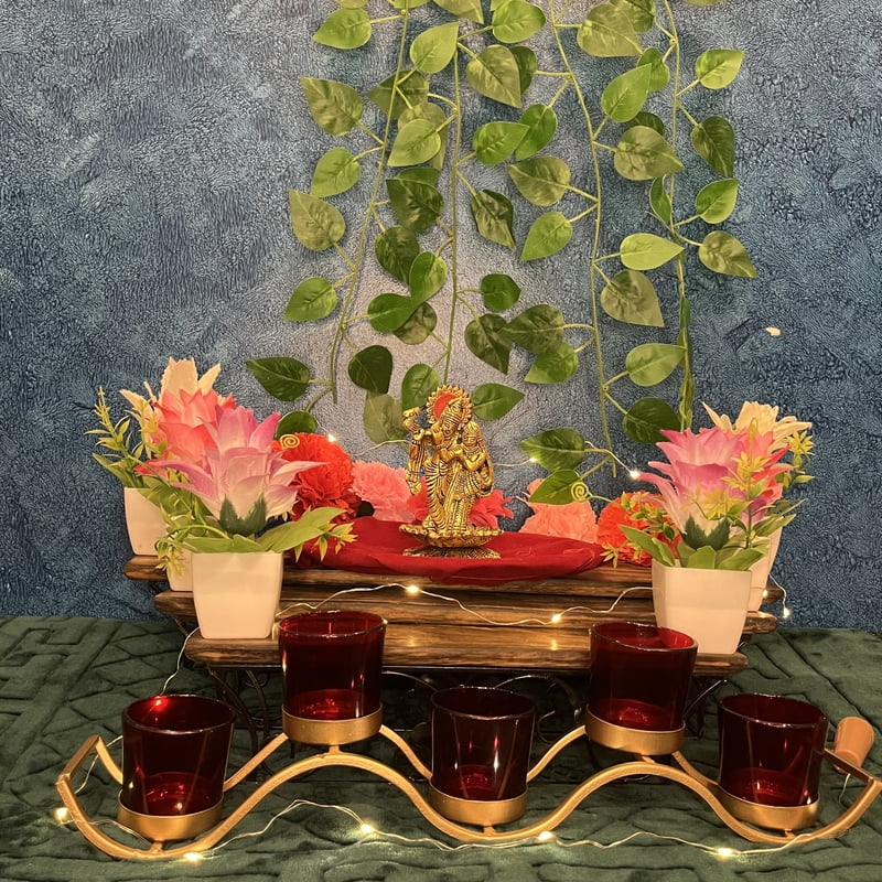 Radha Kishan Kamal Gold Colour Radha Kishan Kamal Gold Colour