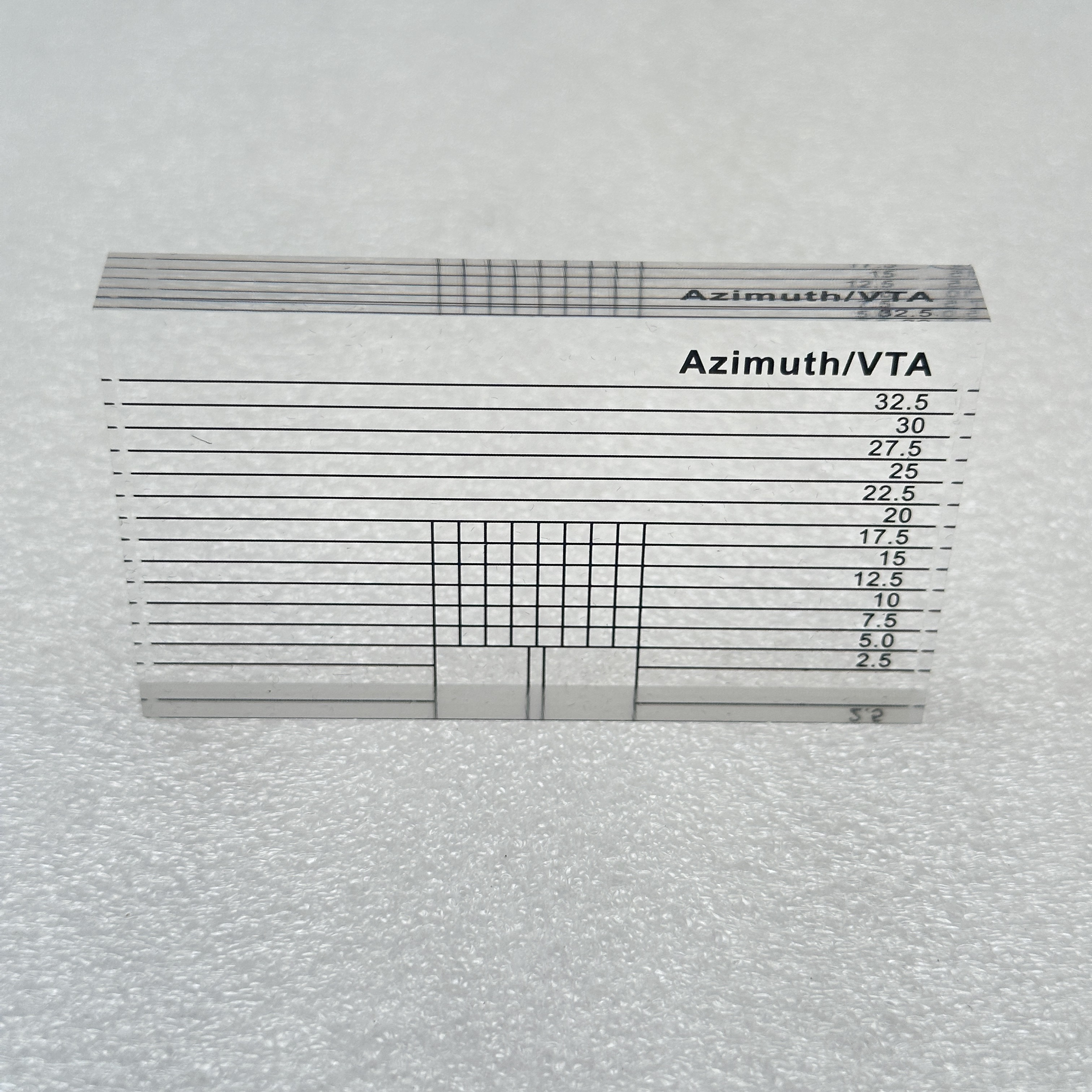 Goka - Phono Tonearm Cartridge VTA/Azimuth Ruler - GK-R36B