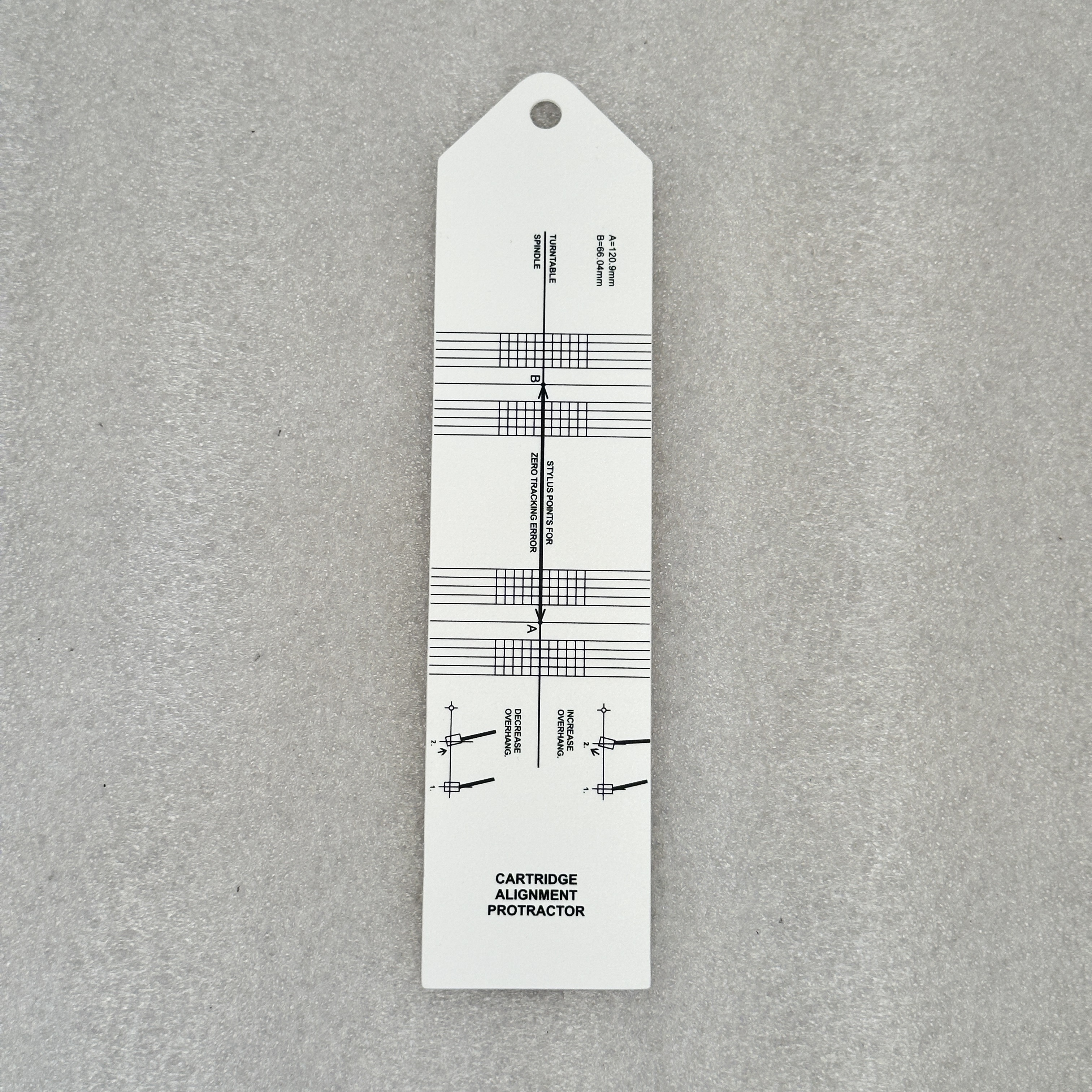 Goka - Cartridge Alignment Protractor - MAY140 Goka - Cartridge Alignment Protractor - MAY140