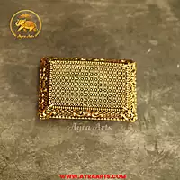 Premium Brass Pooja Chowki - 3.5 Inch Length