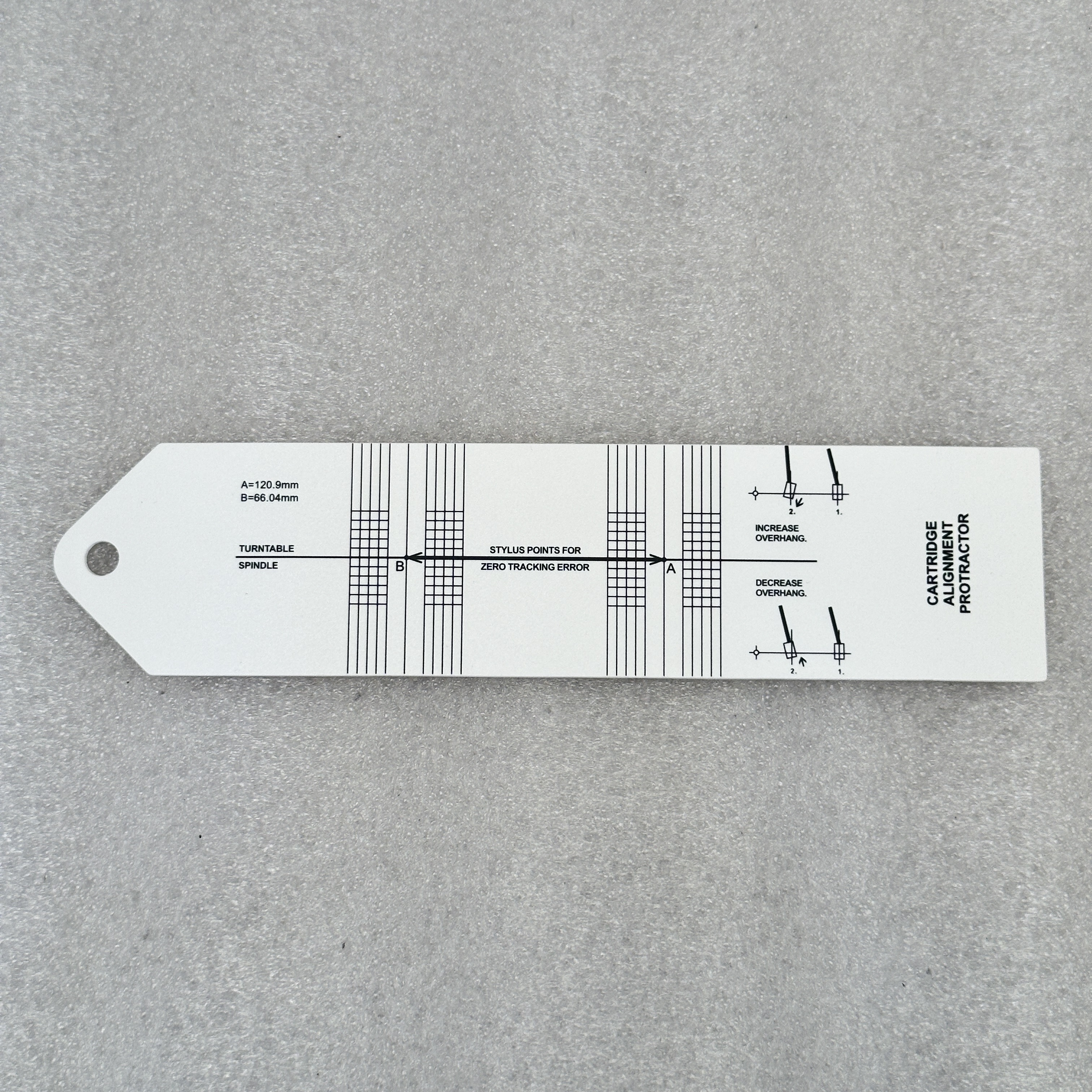 Goka - Cartridge Alignment Protractor - MAY140 Goka - Cartridge Alignment Protractor - MAY140