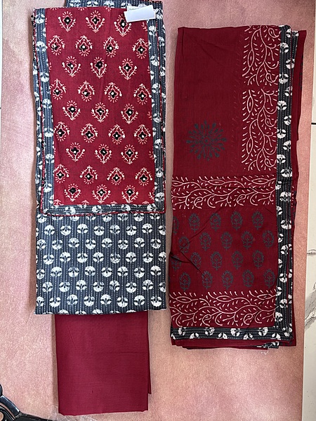 Unstitched Salwar - A15