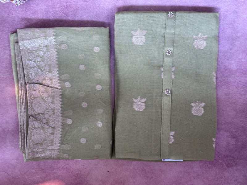 Unstitched Salwar - A13