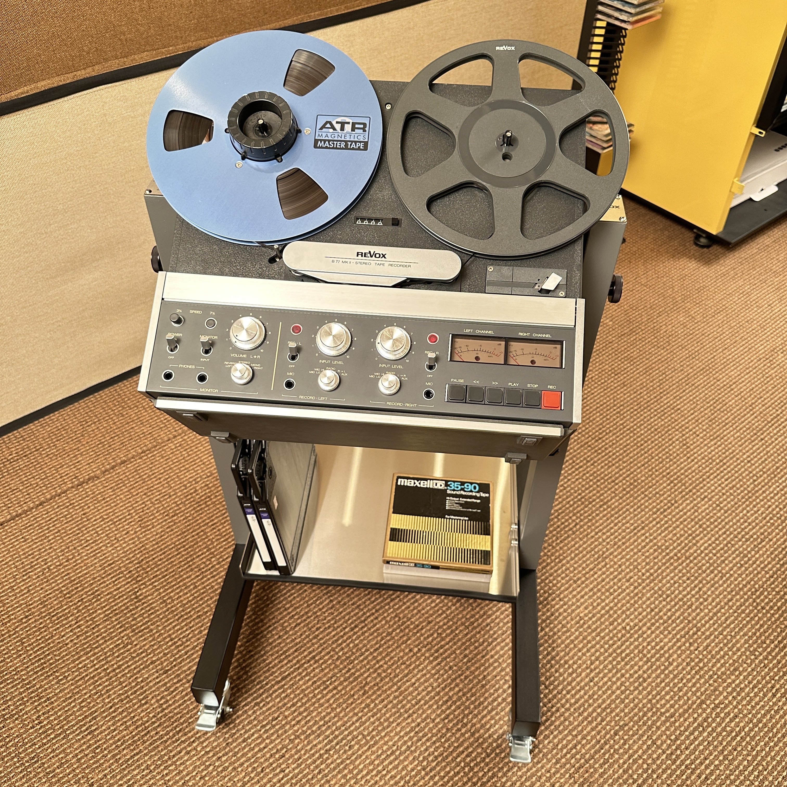 ASW - Revox B 77 Tape Recorder - Trolley - RVX-B77 ASW - Revox B 77 Tape Recorder - Trolley - RVX-B77