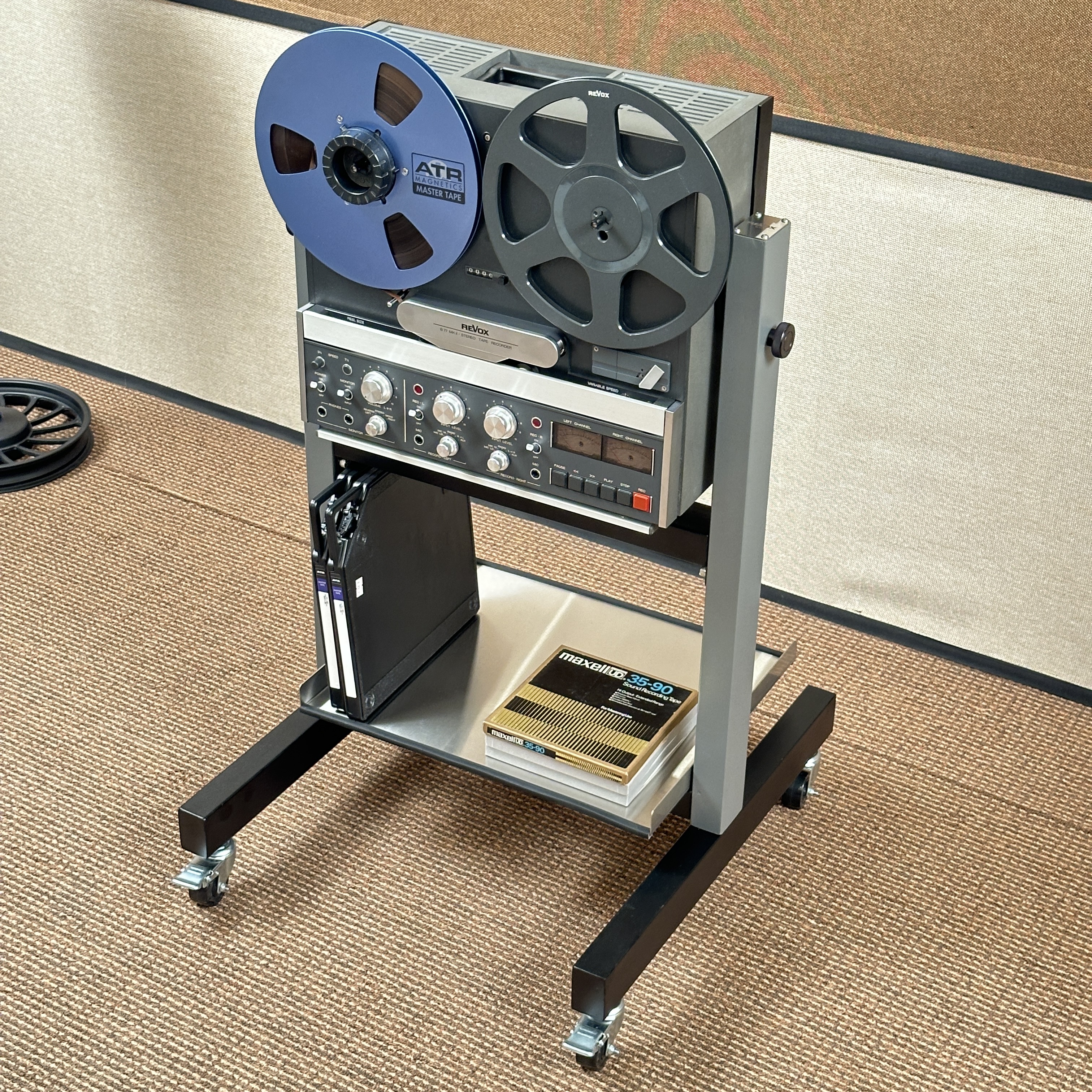 ASW - Revox B 77 Tape Recorder - Trolley - RVX-B77 ASW - Revox B 77 Tape Recorder - Trolley - RVX-B77