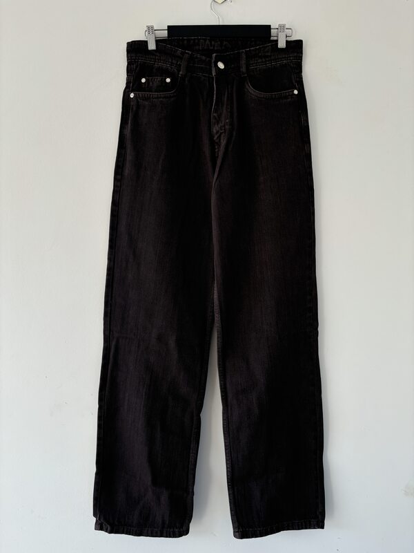 Dark Brown straight fit jeans