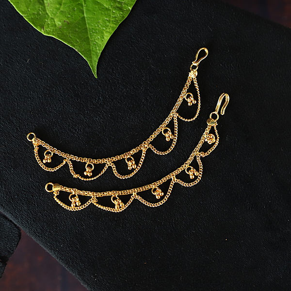 Traditional Antique Lakshmi Tow layer pearl mattel