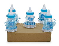 Baby Feet Motif & Lace Bottle