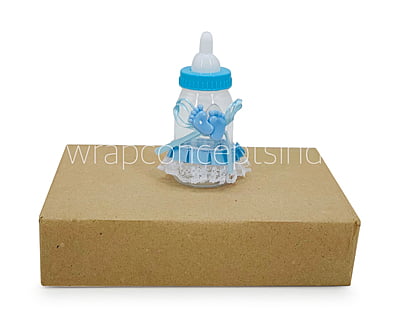 Baby Feet Motif & Lace Bottle