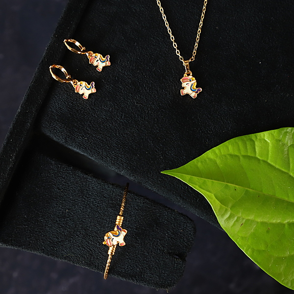 Colourful Horse Design Kids Set