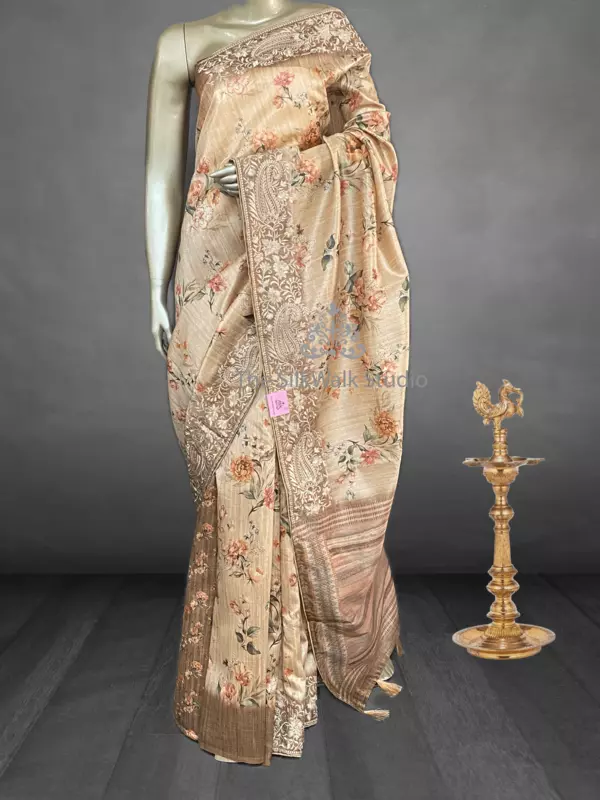 Tamanna - Semi Tussar Sarees 9724