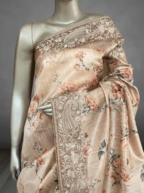Tamanna - Semi Tussar Sarees 9724