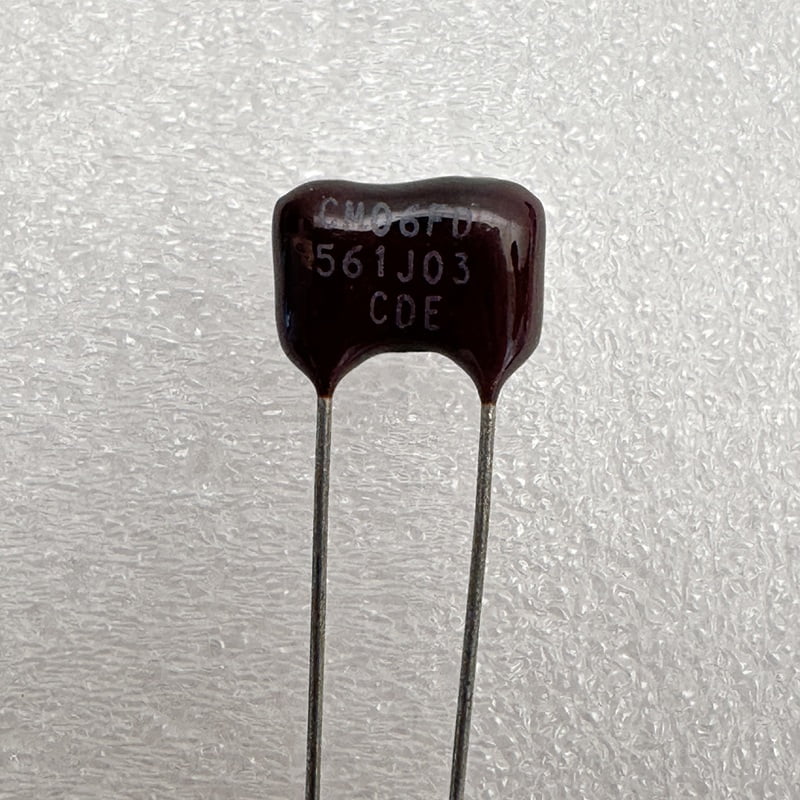 CDE - Silver Mica Capacitors 560pF 500V 5% Radial-Leaded - CM06FD561J03 CDE - Silver Mica Capacitors 560pF 500V 5% Radial-Leaded - CM06FD561J03