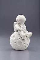 Custom Reusable 3D Astronaut on moon DIY Painting Kit-Set of 1