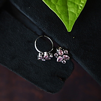 LONG HARAM ANTIC GOLD FINISH BRAD DRSIGN