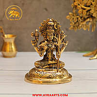Brass Lalita Devi - 5 Inch Height