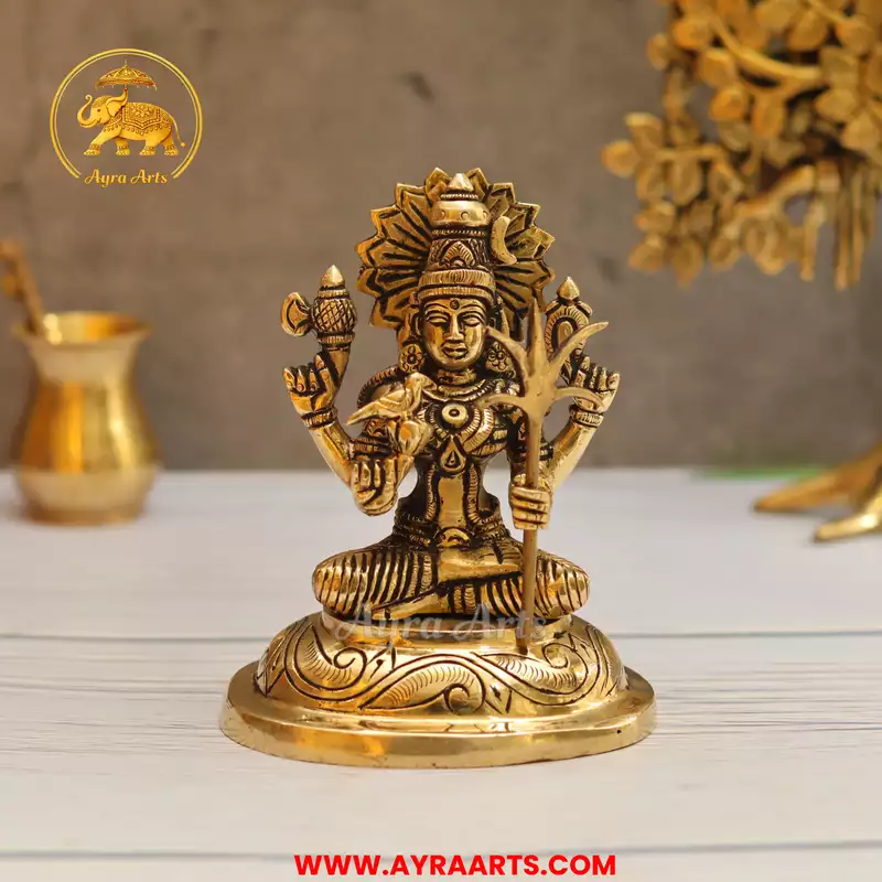 Brass Lalita Devi - 5 Inch Height