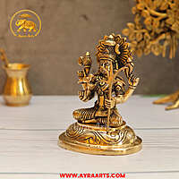 Brass Lalita Devi - 5 Inch Height