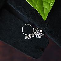 LONG HARAM ANTIC GOLD FINISH BRAD DRSIGN