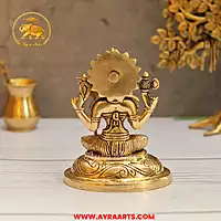 Brass Lalita Devi - 5 Inch Height
