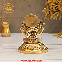 Brass Lalita Devi - 5 Inch Height