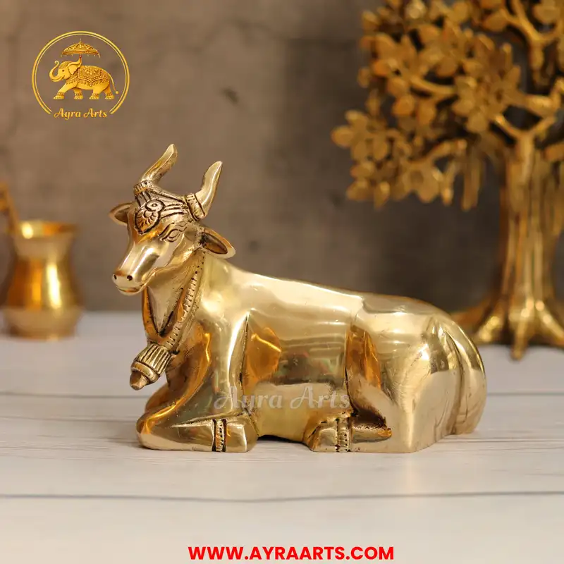 Brass Nandi - 5 Inch Height