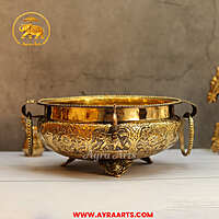 Premium Royal Urli Decorative Bowl - 12.5 Inch Length