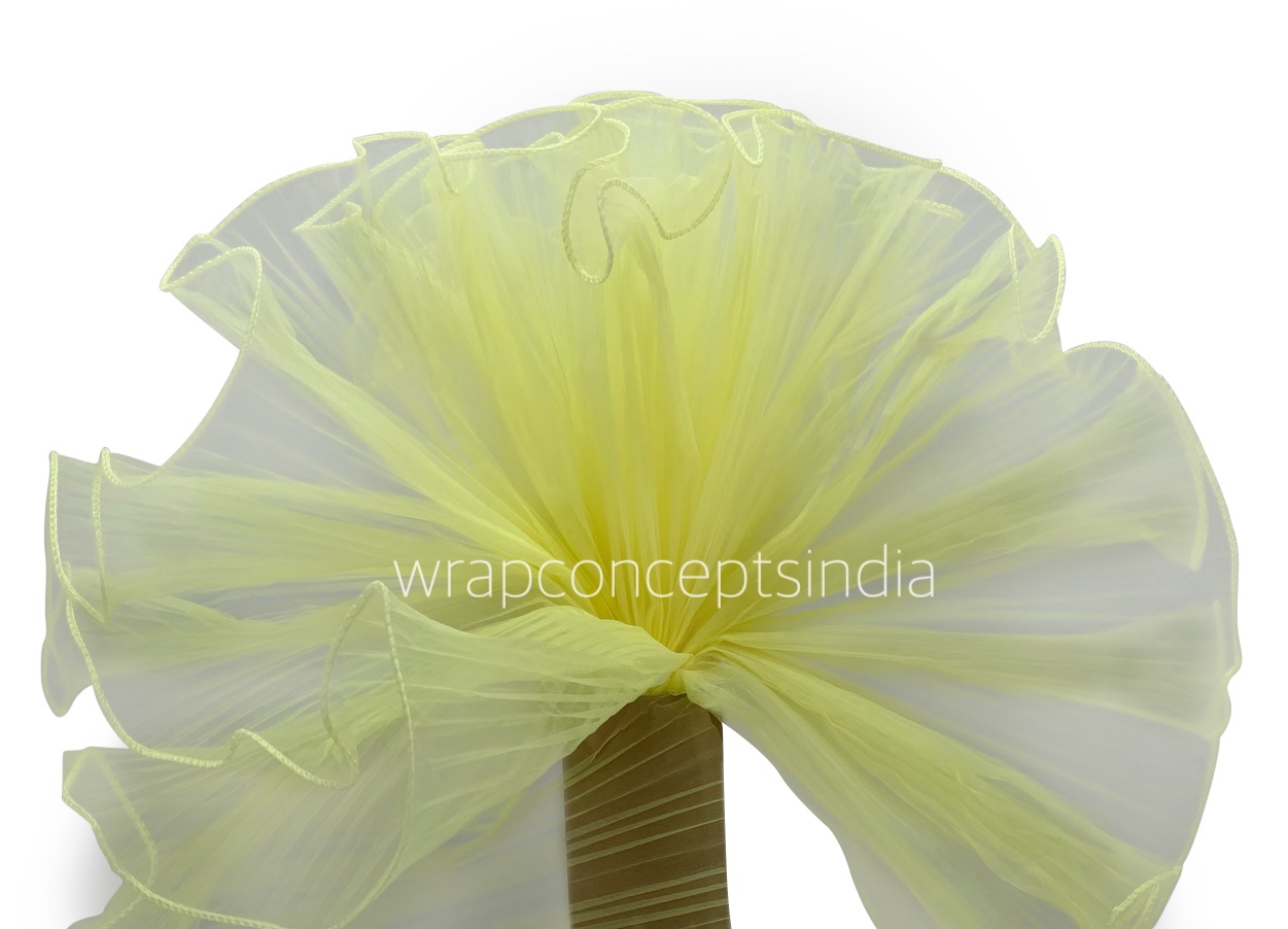 Organza Pleated Frill Lace