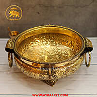 Premium Royal Urli Decorative Bowl - 12.5 Inch Length