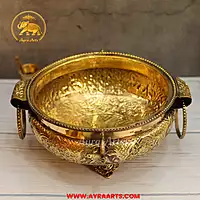 Premium Royal Urli Decorative Bowl - 12.5 Inch Length