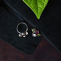 FOUR STONE "TOE RING