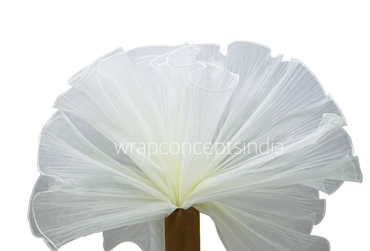 Organza Pleated Frill Lace