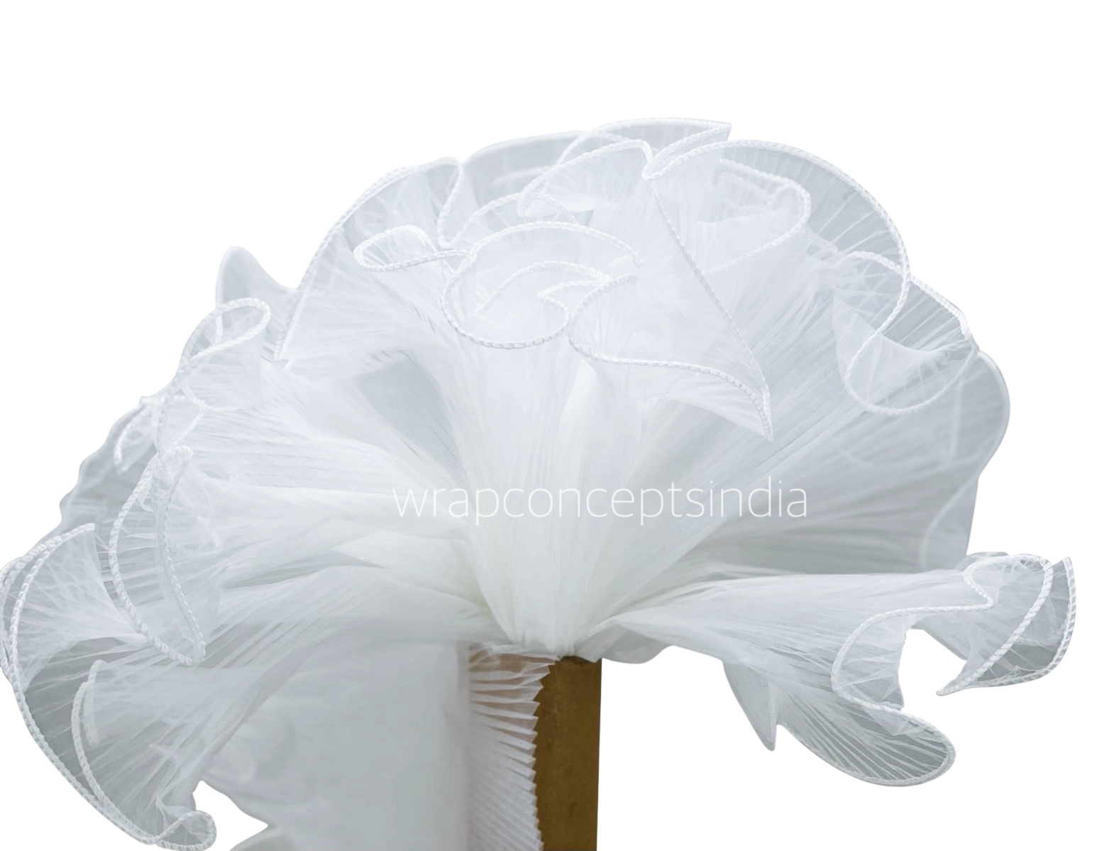 Organza Pleated Frill Lace