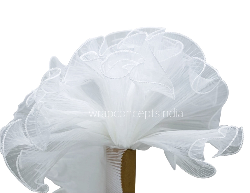 Organza Pleated Frill Lace