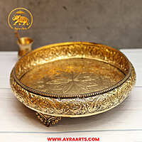 Premium Royal Urli Decorative Bowl - 11 Inch Length