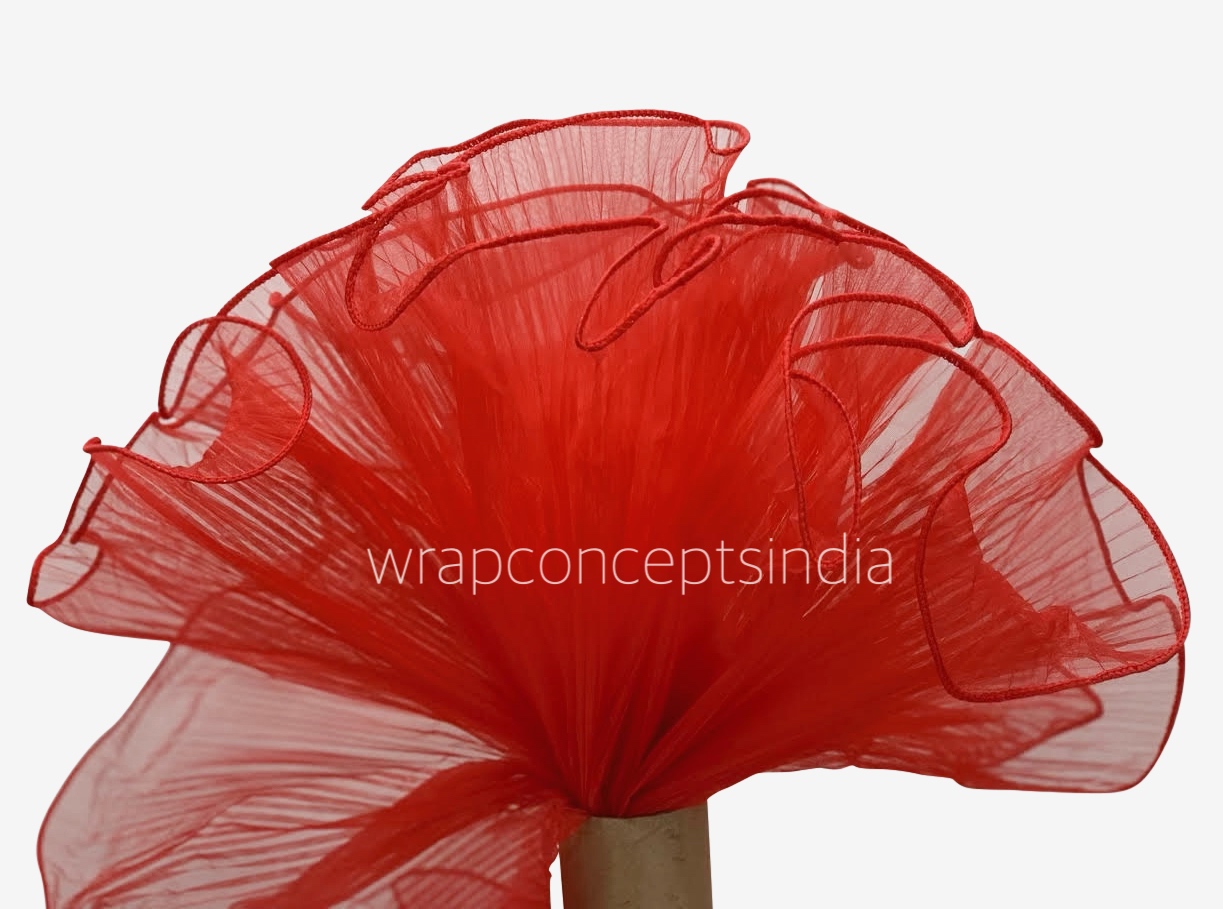 Organza Pleated Frill Lace