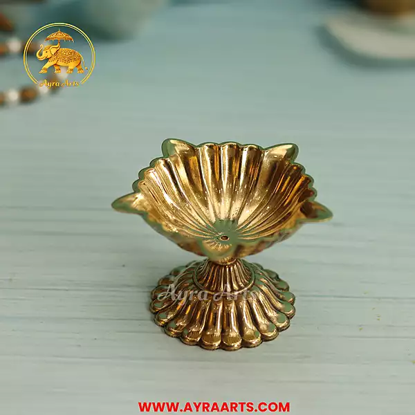 Brass Sudarshan Jyoti Diya