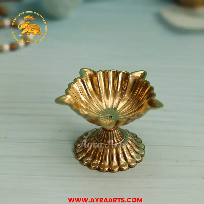 Brass Sudarshan Jyoti Diya