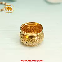 Brass Small Pot Bowl - 1.5 Inch Height