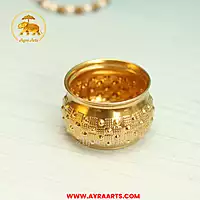 Brass Small Pot Bowl - 1.5 Inch Height