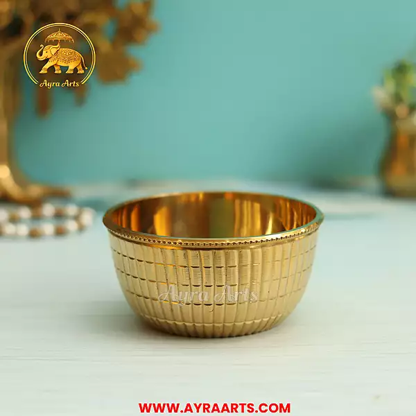 Brass Katori Dimond Special Bowl