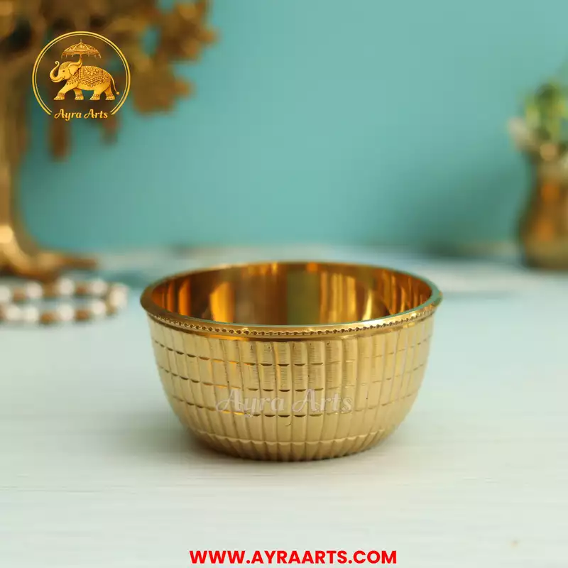 Brass Katori Dimond Special Bowl