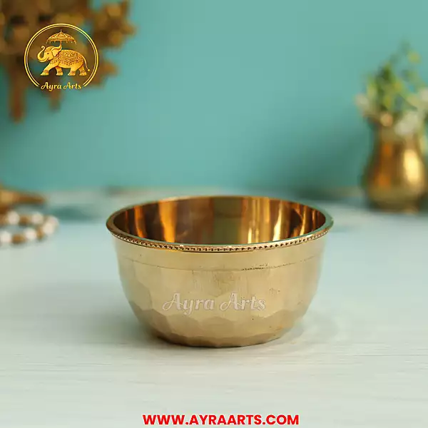 Brass Katori Phaldar Special Bowl - Size 3