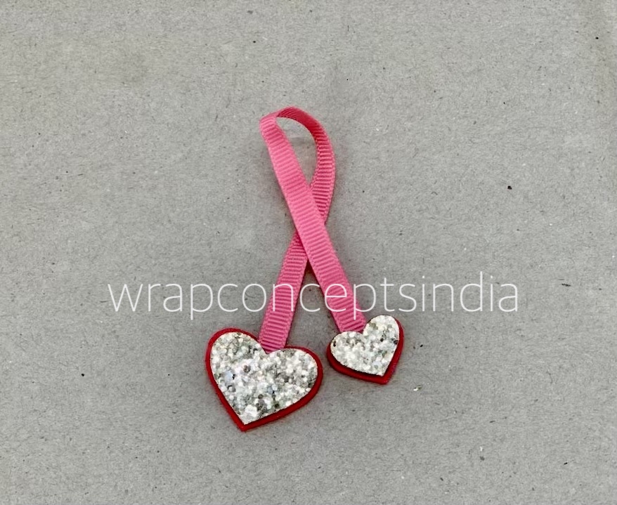 Uncounted Accessories-Twin Heart Accessory - Silver