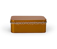 Rectangle Tins - Bronze/Red/Silver (Pack of 6)