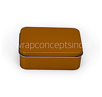 Rectangle Tins - Bronze/Red/Silver (Pack of 6)