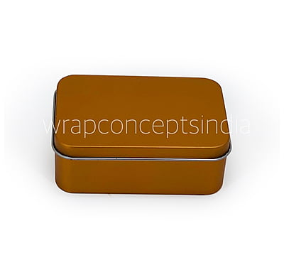 Rectangle Tins - Bronze/Red/Silver (Pack of 6) Rectangle Tins - Bronze/Red/Silver (Pack of 6)