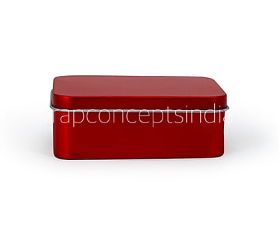 Rectangle Tins - Bronze/Red/Silver (Pack of 6) Rectangle Tins - Bronze/Red/Silver (Pack of 6)